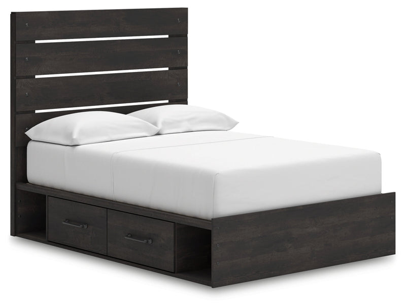 Delmorta Panel Bed