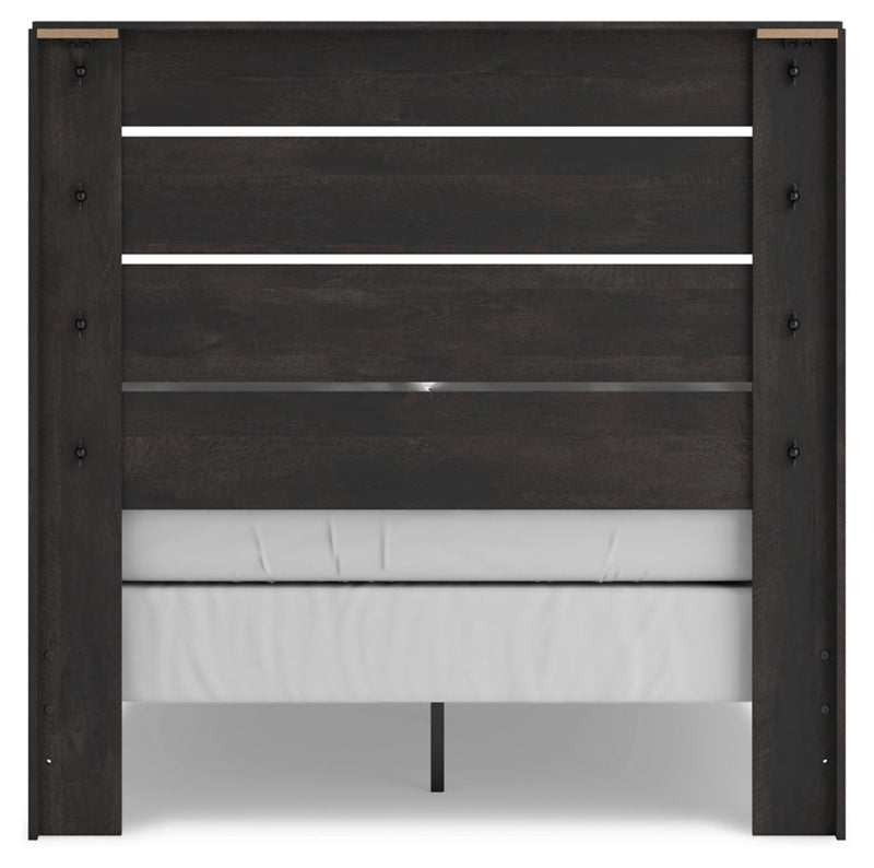 Delmorta Panel Bed