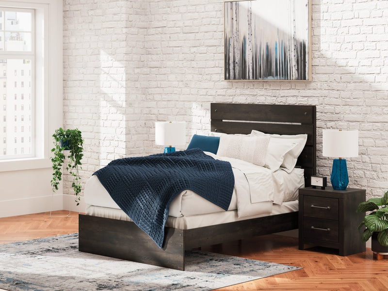 Delmorta Panel Bed