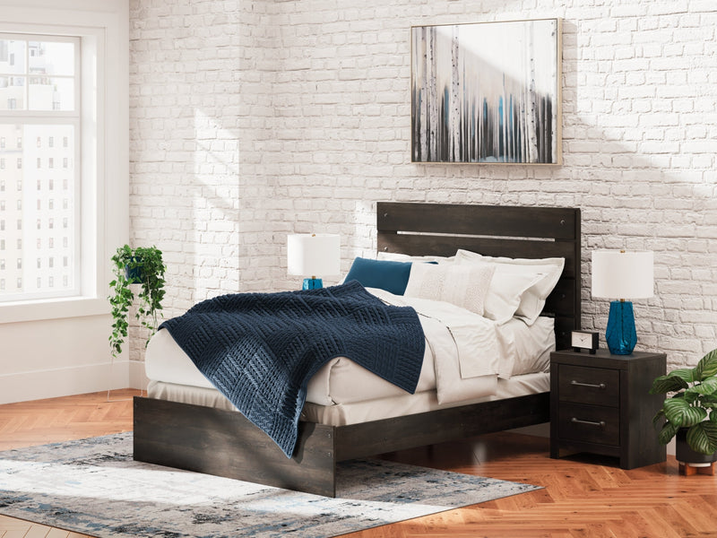 Delmorta Panel Bed