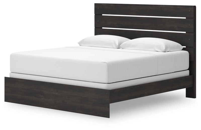 Delmorta Panel Bed