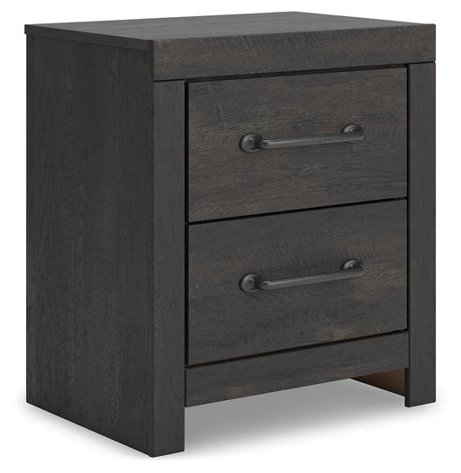 Delmorta Two Drawer Night Stand Default Title