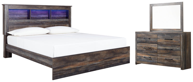 Drystan Bed, Dresser, Mirror, Chest & Nightstand, Bedroom Set