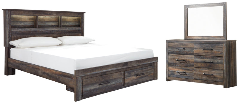 Drystan Bed, Dresser, Mirror, Chest & Nightstand, Bedroom Set