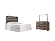 Drystan Bed, Dresser, Mirror, Chest & Nightstand, Bedroom Set