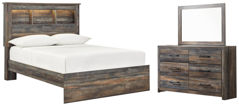Drystan Bed, Dresser, Mirror, Chest & Nightstand, Bedroom Set