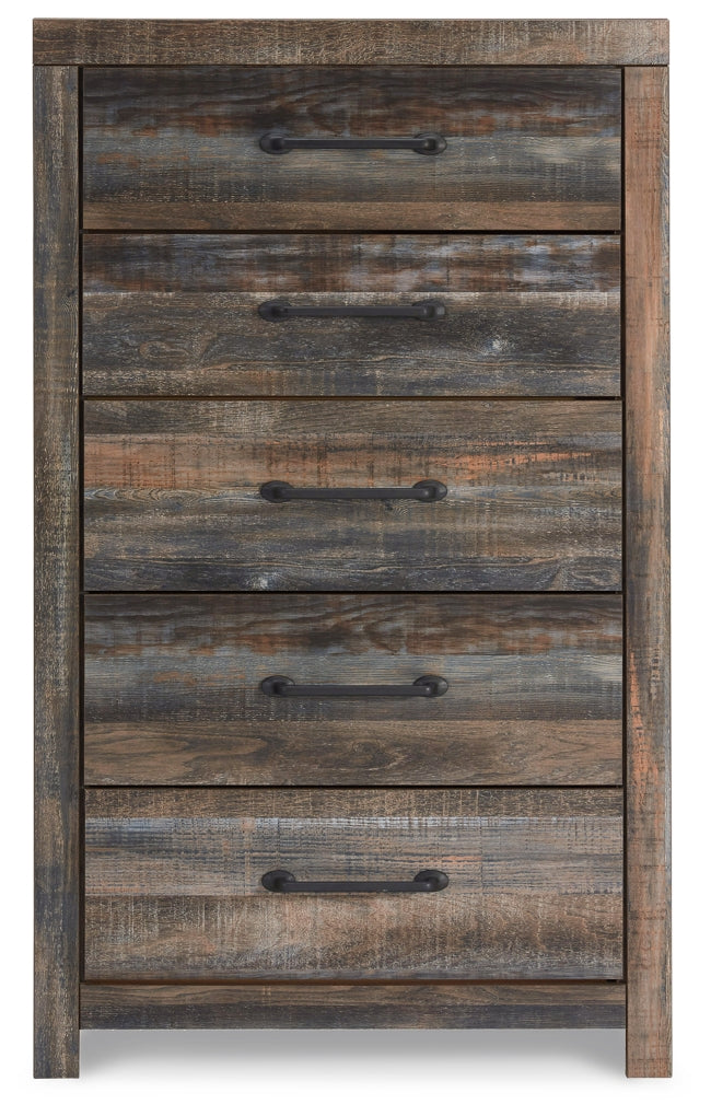 Drystan Bed, Dresser, Mirror, Chest & Nightstand, Bedroom Set