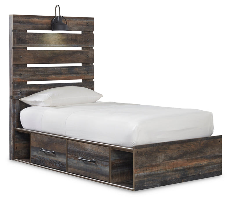Drystan Bed, Dresser, Mirror, Chest & Nightstand, Bedroom Set
