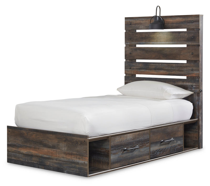 Drystan Bed, Dresser, Mirror, Chest & Nightstand, Bedroom Set