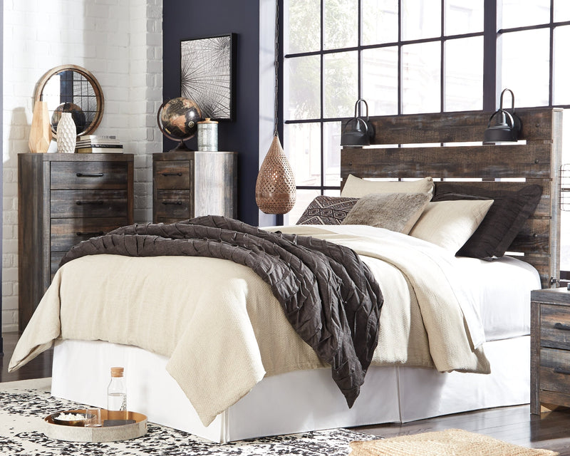 Drystan Bed, Dresser, Mirror, Chest & Nightstand, Bedroom Set