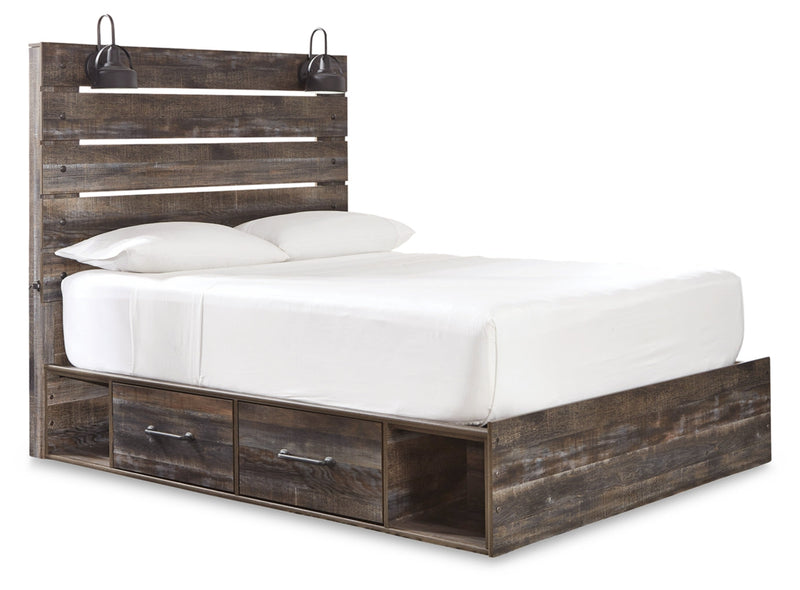 Drystan Bed, Dresser, Mirror, Chest & Nightstand, Bedroom Set