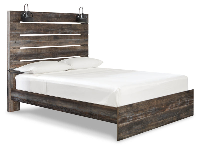 Drystan Bed, Dresser, Mirror, Chest & Nightstand, Bedroom Set