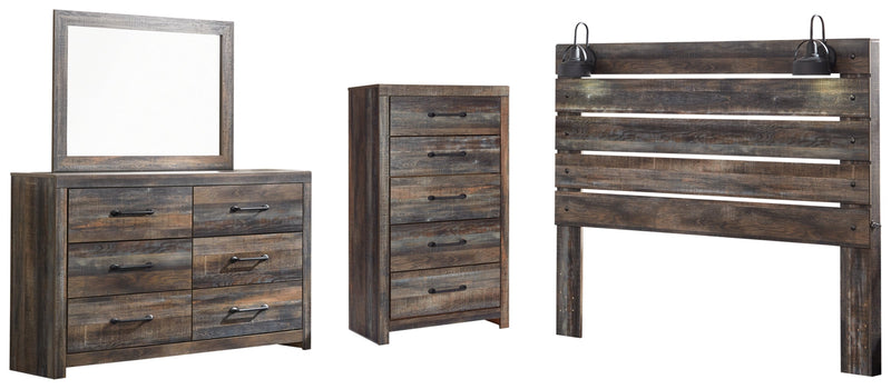 Cambeck Panel Bed, Dresser, Mirror, Chest & Nightstand, Bedroom Set