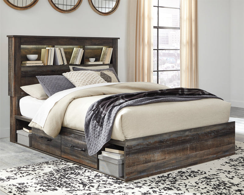 Drystan Bed, Dresser, Mirror, Chest & Nightstand, Bedroom Set