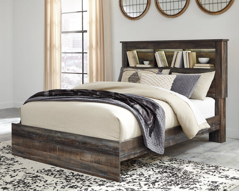 Drystan Bed, Dresser, Mirror, Chest & Nightstand, Bedroom Set