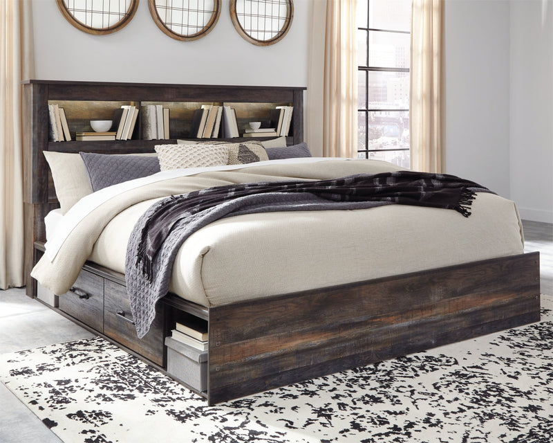 Drystan Bed, Dresser, Mirror, Chest & Nightstand, Bedroom Set