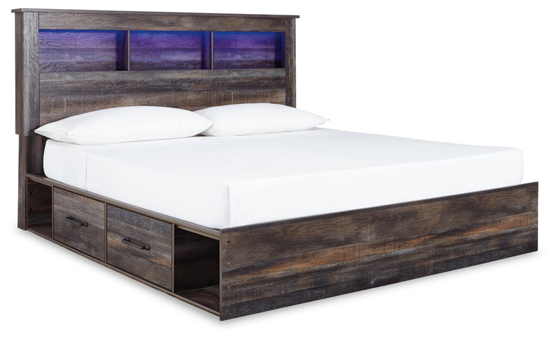 Drystan Bed, Dresser, Mirror, Chest & Nightstand, Bedroom Set