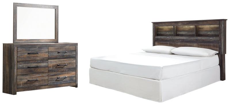 Drystan Bed, Dresser, Mirror, Chest & Nightstand, Bedroom Set