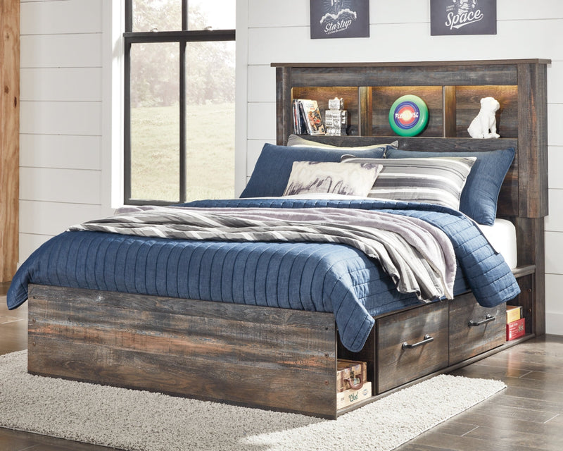 Drystan Bed, Dresser, Mirror, Chest & Nightstand, Bedroom Set