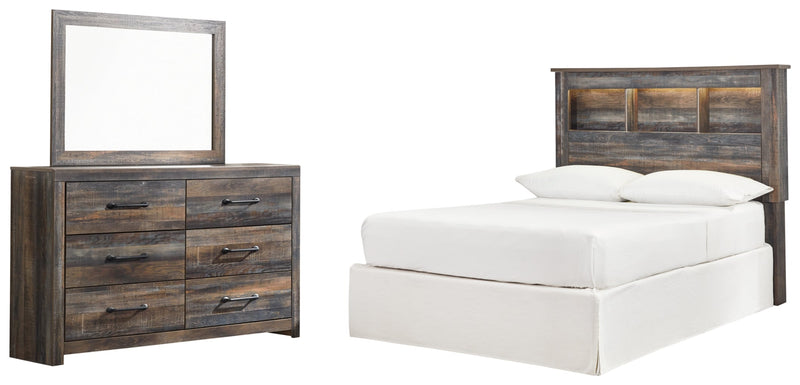 Drystan Bed, Dresser, Mirror, Chest & Nightstand, Bedroom Set