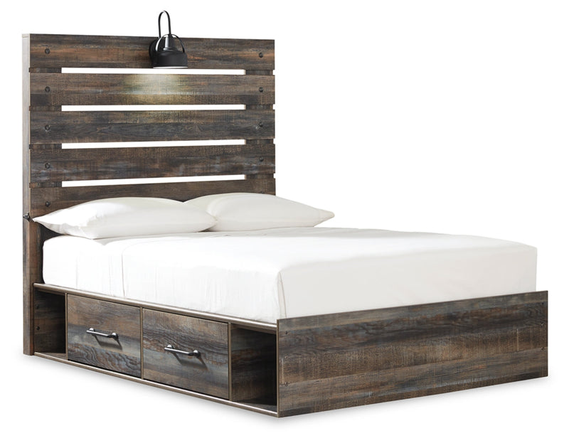 Drystan Bed, Dresser, Mirror, Chest & Nightstand, Bedroom Set