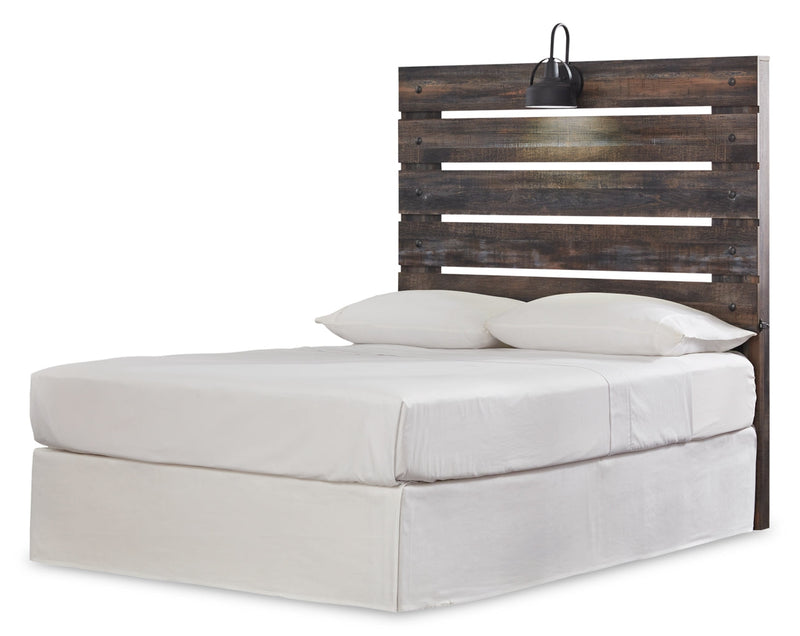 Drystan Bed, Dresser, Mirror, Chest & Nightstand, Bedroom Set