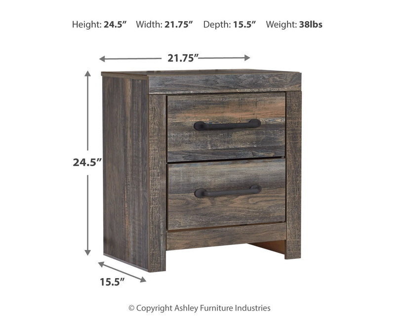 Drystan Bed, Dresser, Mirror, Chest & Nightstand, Bedroom Set