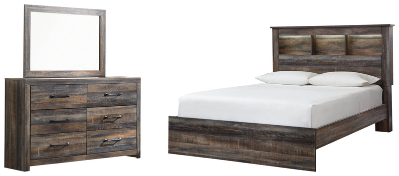 Drystan Bed, Dresser, Mirror, Chest & Nightstand, Bedroom Set
