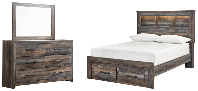 Drystan Bed, Dresser, Mirror, Chest & Nightstand, Bedroom Set