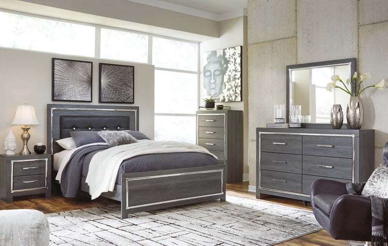 Lodanna Panel Bed, Dresser, Mirror, Chest & Nightstand, Bedroom Set