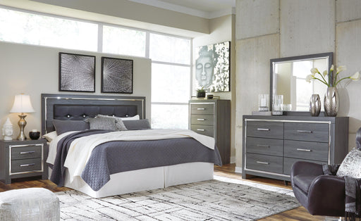 Lodanna King/ Bedroom Sets Mirrored Dresser, Chest and Nightstand