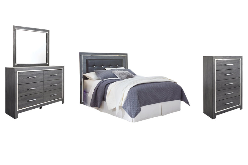 Lodanna Panel Bed, Dresser, Mirror, Chest & Nightstand, Bedroom Set