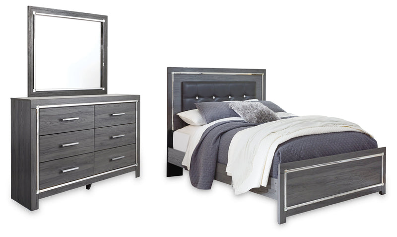 Lodanna Panel Bed, Dresser, Mirror, Chest & Nightstand, Bedroom Set