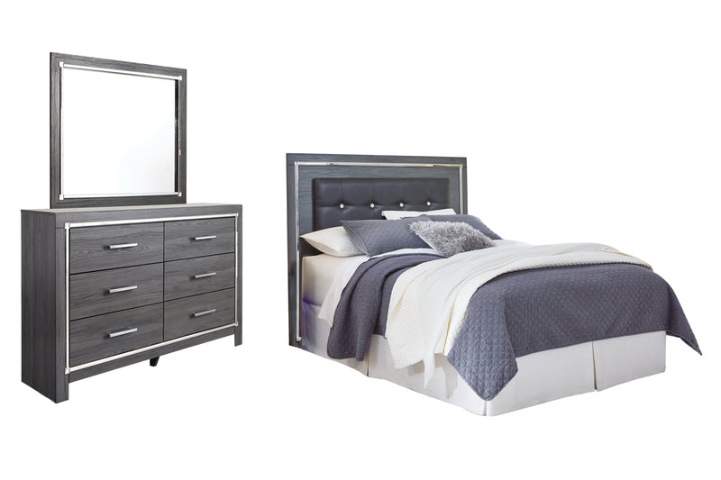 Lodanna Panel Bed, Dresser, Mirror, Chest & Nightstand, Bedroom Set