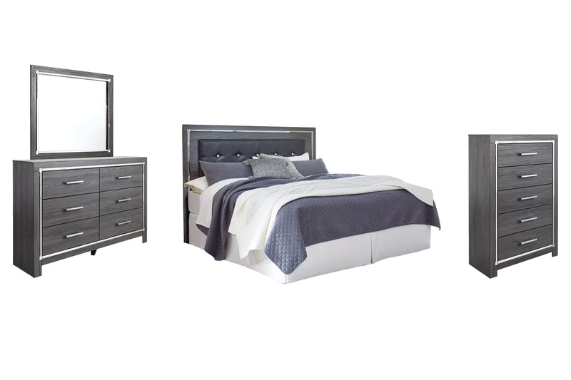 Lodanna Panel Bed, Dresser, Mirror, Chest & Nightstand, Bedroom Set