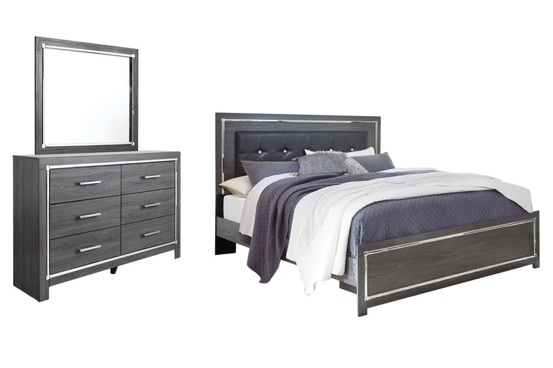 Lodanna Panel Bed, Dresser, Mirror, Chest & Nightstand, Bedroom Set