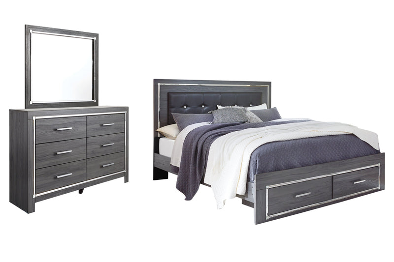 Lodanna Panel Bed, Dresser, Mirror, Chest & Nightstand, Bedroom Set