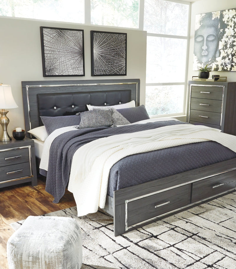 Lodanna Panel Bed, Dresser, Mirror, Chest & Nightstand, Bedroom Set