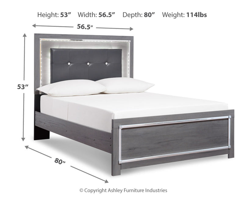 Lodanna Panel Bed