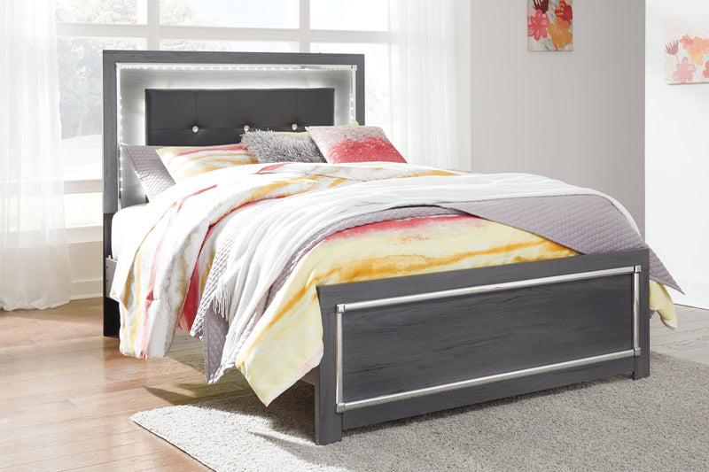 Lodanna Panel Bed, Dresser, Mirror, Chest & Nightstand, Bedroom Set