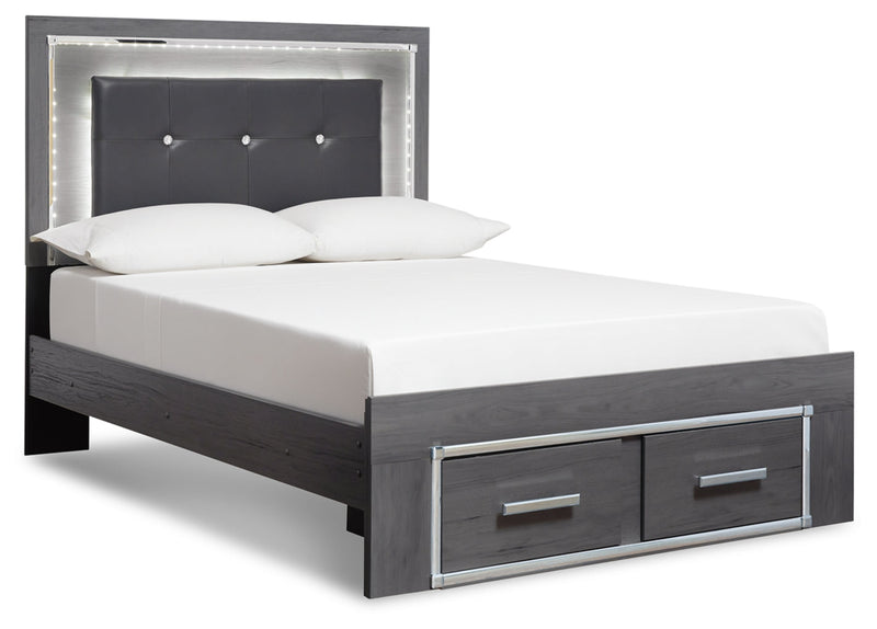 Lodanna Panel Bed, Dresser, Mirror, Chest & Nightstand, Bedroom Set