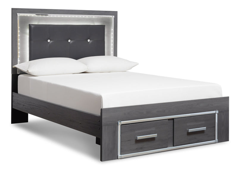 Lodanna Panel Bed, Dresser, Mirror, Chest & Nightstand, Bedroom Set