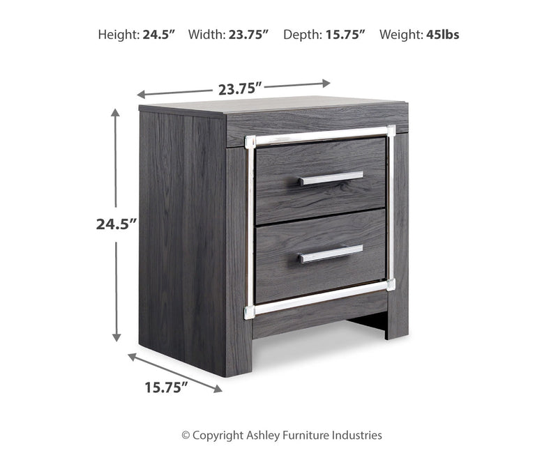 Lodanna Panel Bed, Dresser, Mirror, Chest & Nightstand, Bedroom Set