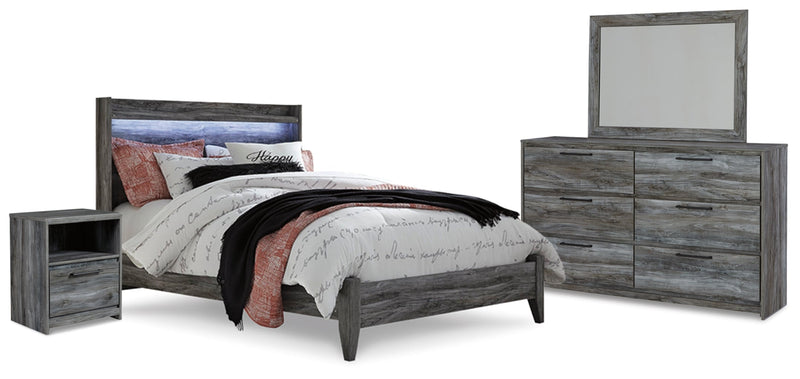 Baystorm Panel Bed, Dresser, Mirror, Chest & Nightstand, Bedroom Set