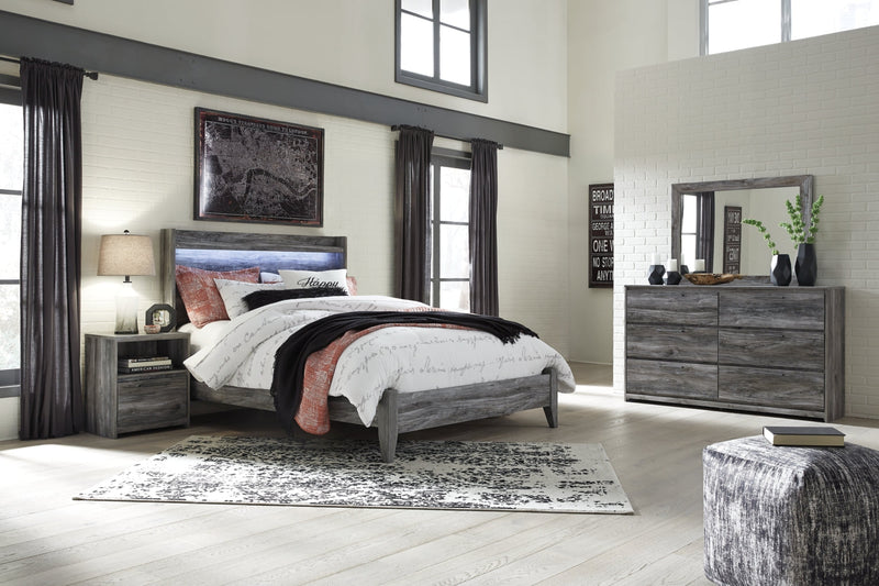 Baystorm Panel Bed, Dresser, Mirror, Chest & Nightstand, Bedroom Set