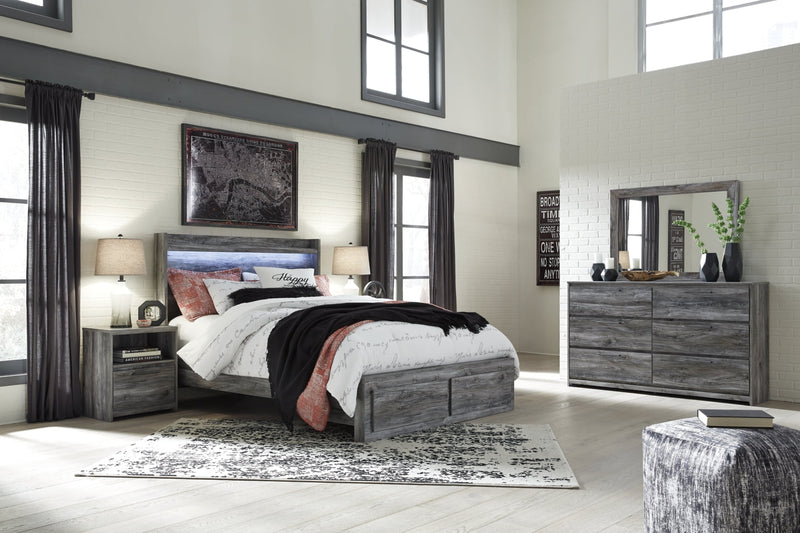 Baystorm Panel Bed, Dresser, Mirror, Chest & Nightstand, Bedroom Set