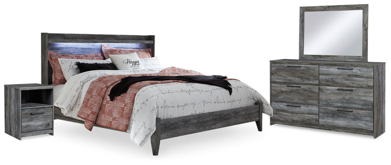 Baystorm Panel Bed, Dresser, Mirror, Chest & Nightstand, Bedroom Set