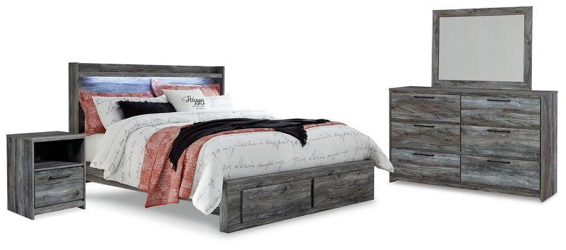Baystorm Panel Bed, Dresser, Mirror, Chest & Nightstand, Bedroom Set