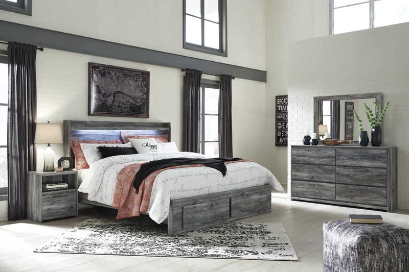 Baystorm Panel Bed, Dresser, Mirror, Chest & Nightstand, Bedroom Set