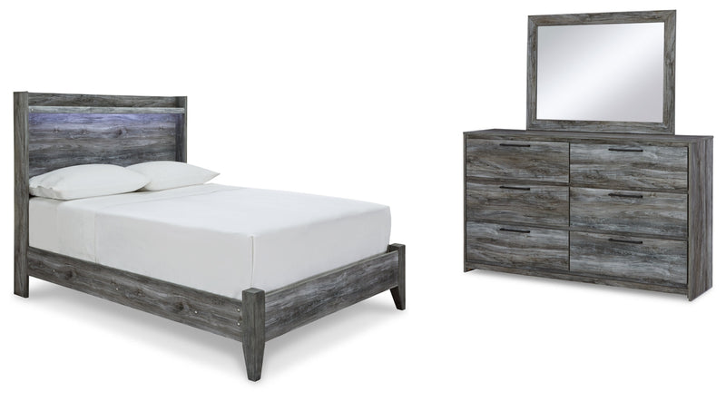 Baystorm Panel Bed, Dresser, Mirror, Chest & Nightstand, Bedroom Set